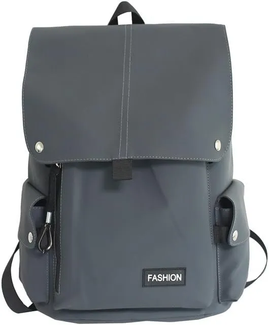 Laptop Backpack Travel Bag Large Capacity Casual Daypack Water Resistant Computer Backpack with USB Charging Port Men Women (Light Grey)