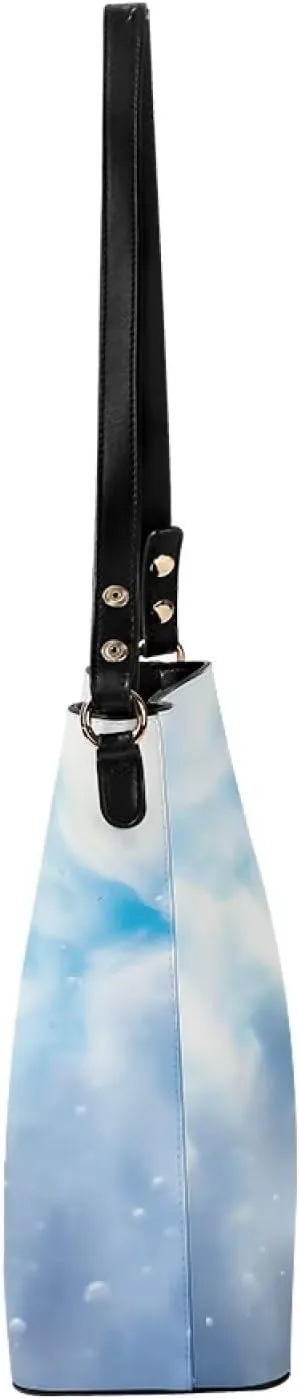 Large Capacity Work Tote Bags for Women's Leather Big Purses and Handbags Ladies Shoulder Commuter Bag