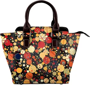 Leather Shoulder Bag for Women, Sequin Baseball Studded Purse Sport Ball Crossbody Handbags Punk Hobo Bag with Adjustable Strap