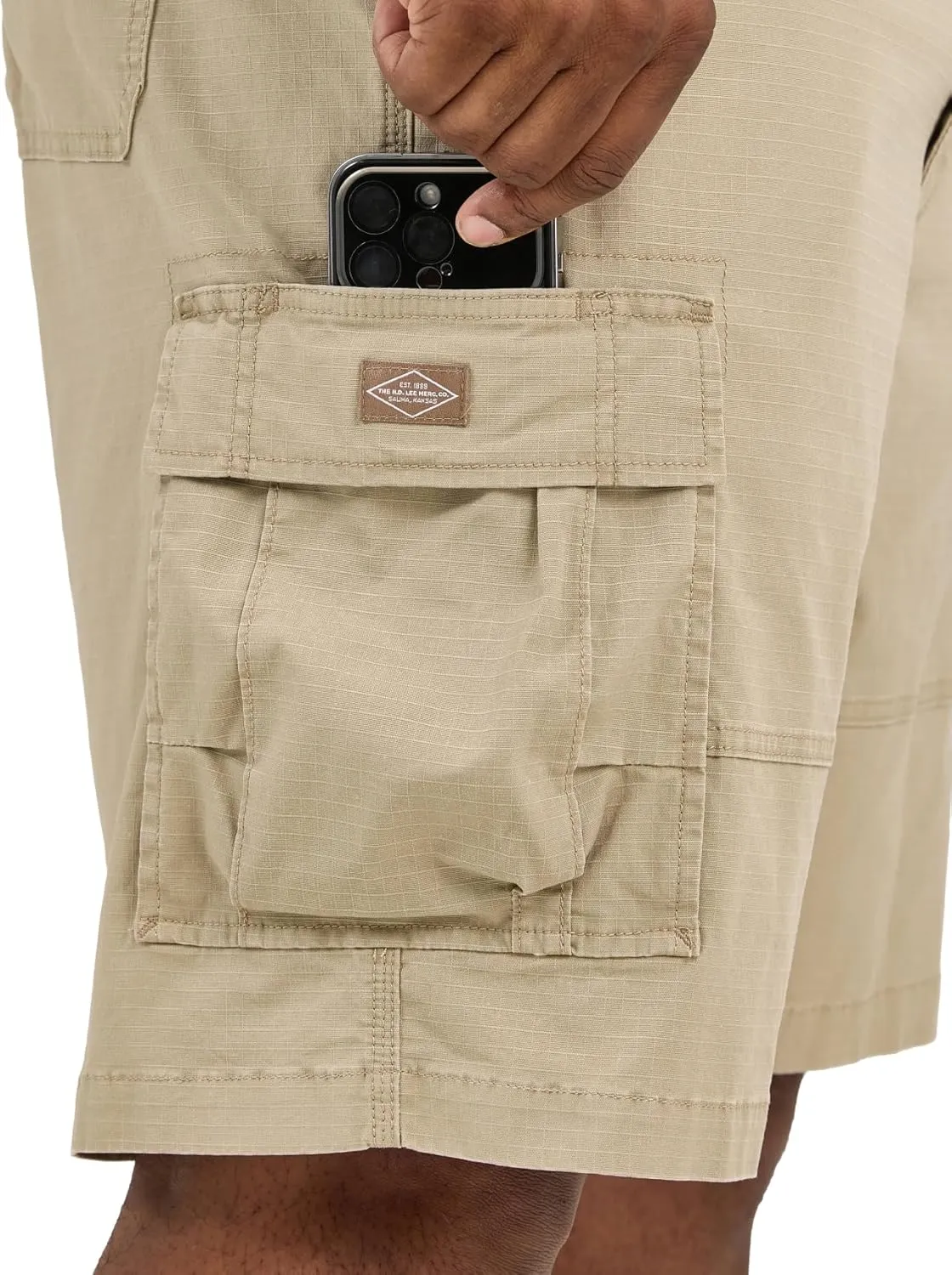 Lee Men's Big & Tall Extreme Motion Carolina Cargo Short