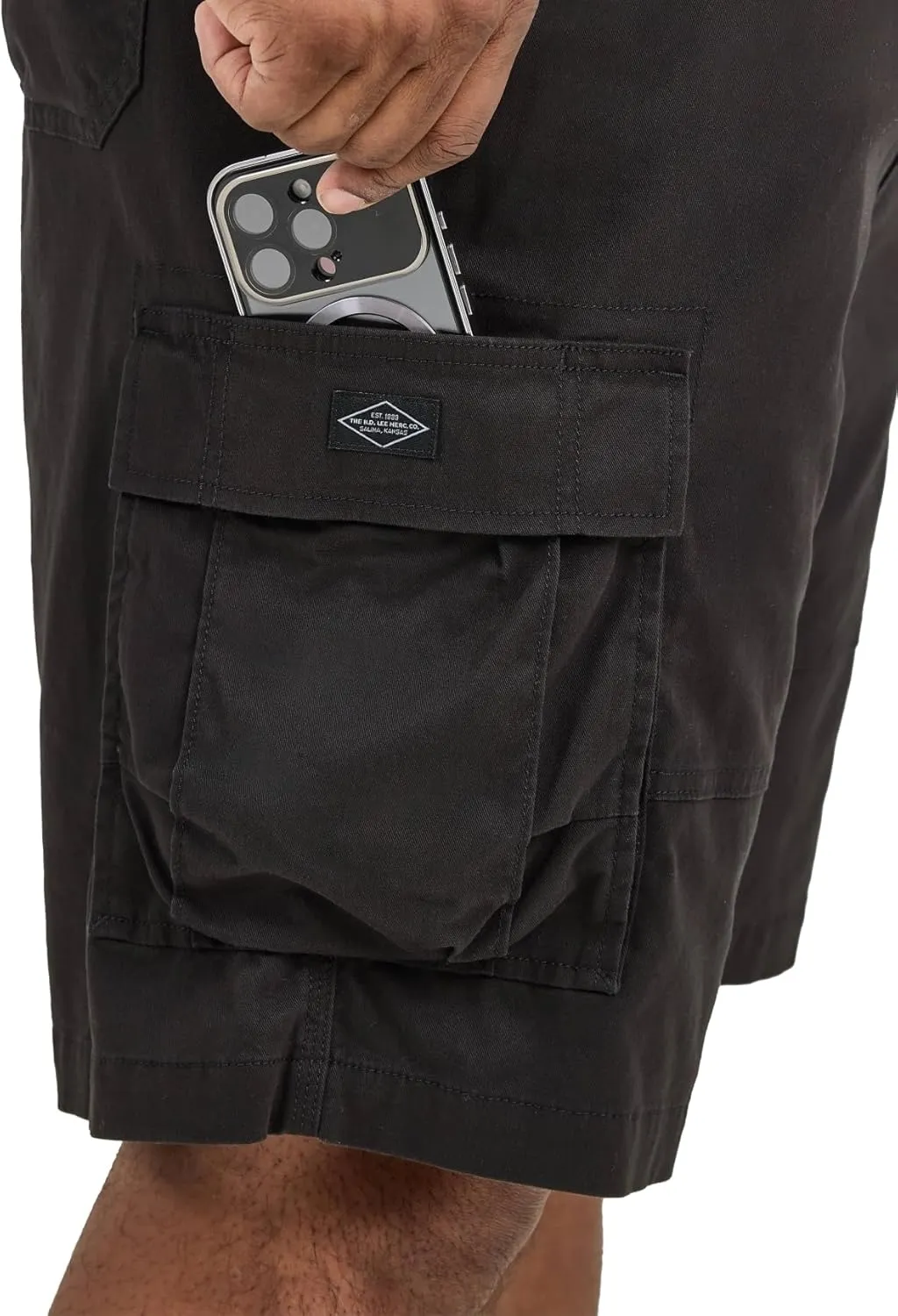 Lee Men's Big & Tall Extreme Motion Carolina Cargo Short