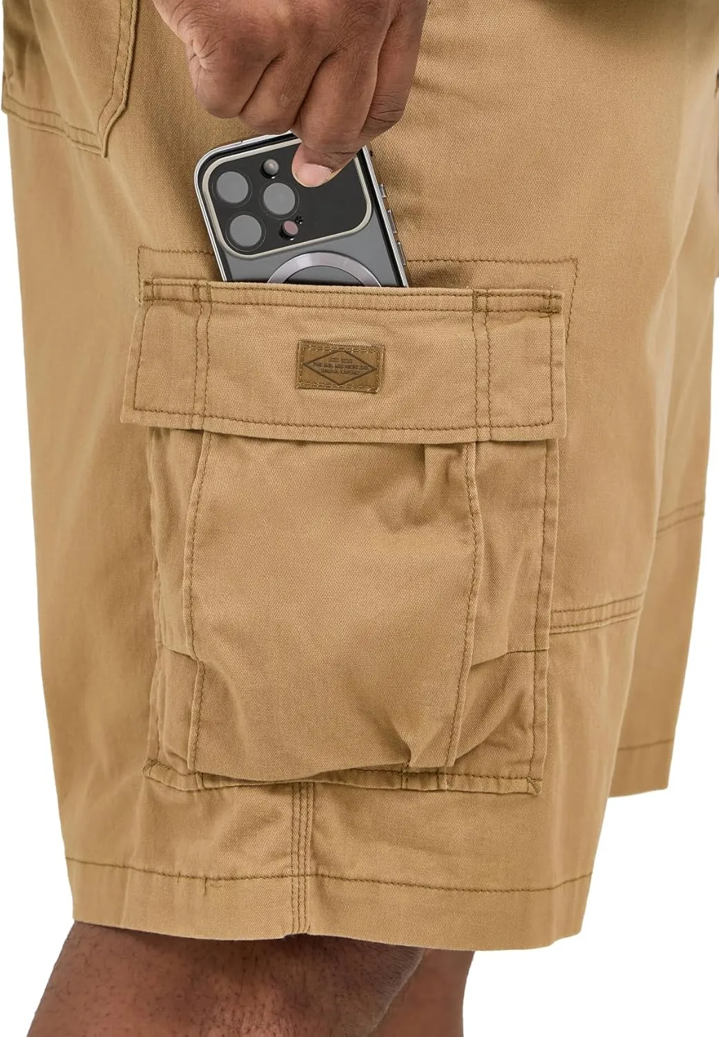 Lee Men's Big & Tall Extreme Motion Carolina Cargo Short