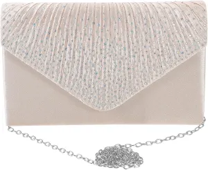 LIFKOME Evening Purse Bridal Purse Women Formal Clutch Bag Women Purse for Formal Occasion