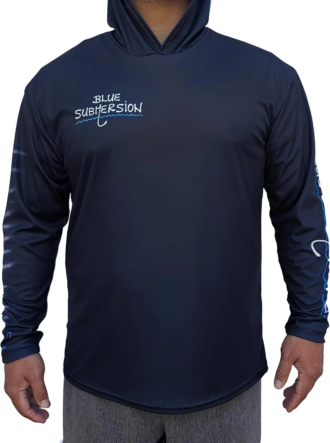 Long Sleeve UV Sun Protection UPF 40  Lightweight Quick Dry Fishing Shirt Outdoors Swimming Made in USA
