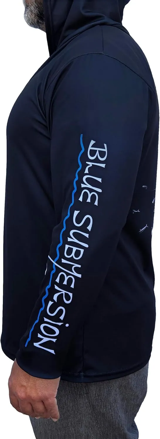Long Sleeve UV Sun Protection UPF 40  Lightweight Quick Dry Fishing Shirt Outdoors Swimming Made in USA