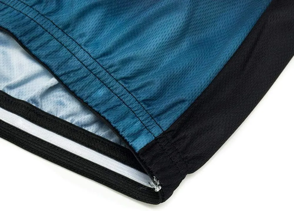Men's Bike Clothing Set Cycling Jerseys Road Bicycle Shirts Kit   Bib Shorts Quick-Dry Full Zipper Riding Clothes