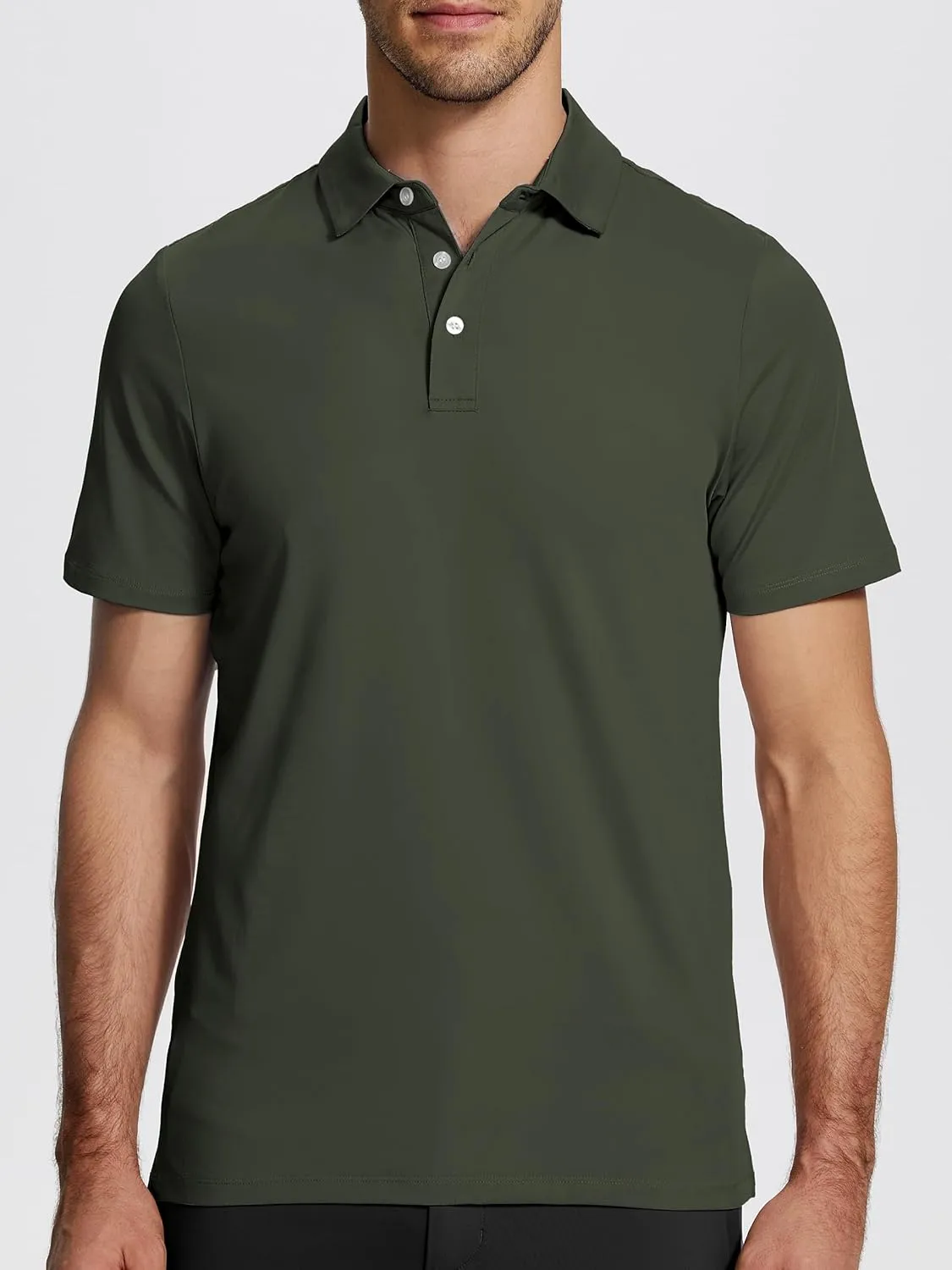 Mens Golf Shirt Short Sleeve Funny Print Golf Polo Shirts for Men Lightweight Dry Fit Quick Dry Collared Golf Polos