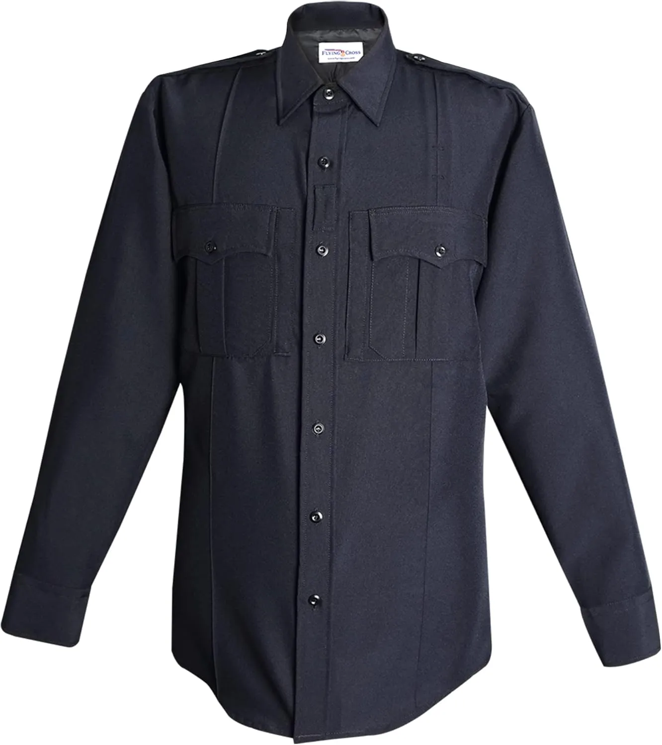 Mens Police Officer Gear Tactical Shirts Law Enforcement Uniform Moisture Wicking Long Sleeve with Zip