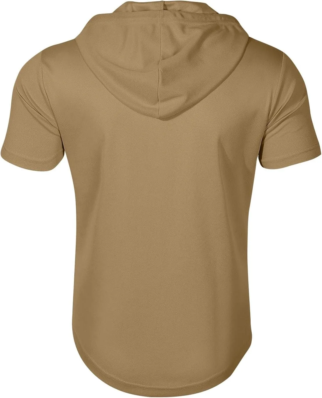 Mens Shirts Hoodies for Men Short Sleeve Quarter Zip Hoodie Lightweight Oversized Hooded Tshirts with Pocket