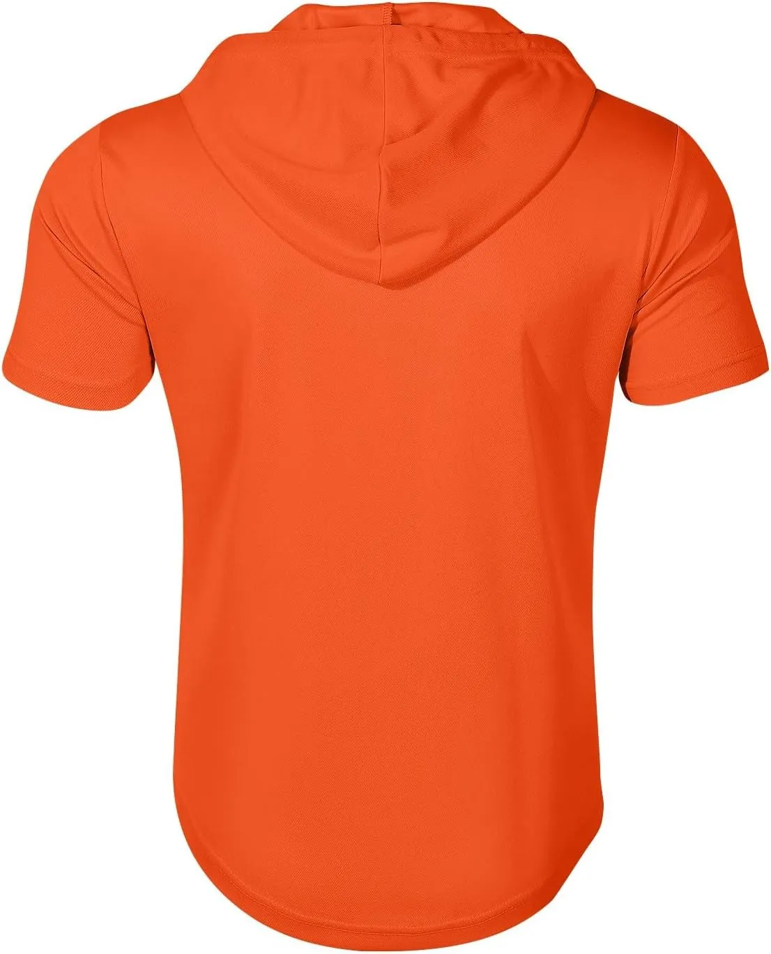 Mens Shirts Hoodies for Men Short Sleeve Quarter Zip Hoodie Lightweight Oversized Hooded Tshirts with Pocket