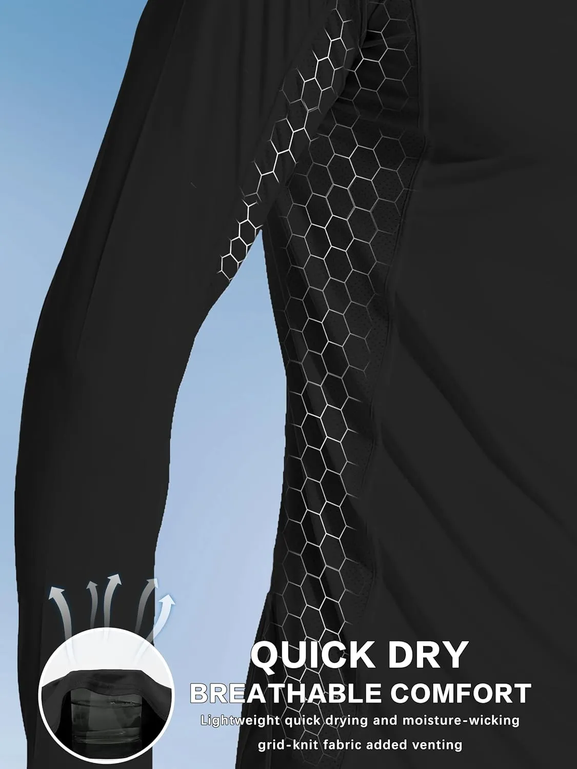 Men's UPF50  Hoodie Shirts Rash Guard Long Sleeve UV Sun Protection Lightweight Quick Dry SPF Fishing Athletic Running Swim