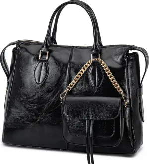 MKF Collection Women's Tote Bag & Wristlet Wallet Purse Set, Vegan Leather Shoulder Bag Top-Handle Handbag by Mia K