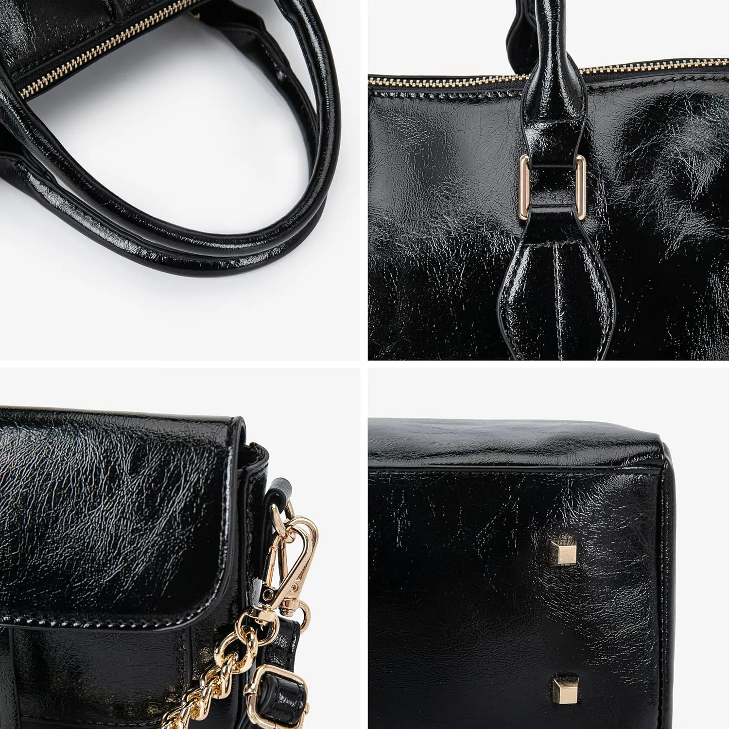 MKF Collection Women's Tote Bag & Wristlet Wallet Purse Set, Vegan Leather Shoulder Bag Top-Handle Handbag by Mia K