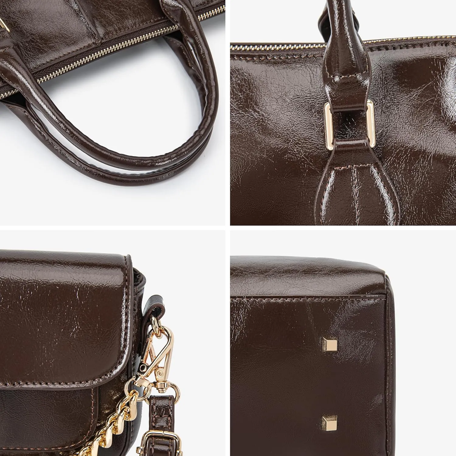 MKF Collection Women's Tote Bag & Wristlet Wallet Purse Set, Vegan Leather Shoulder Bag Top-Handle Handbag by Mia K