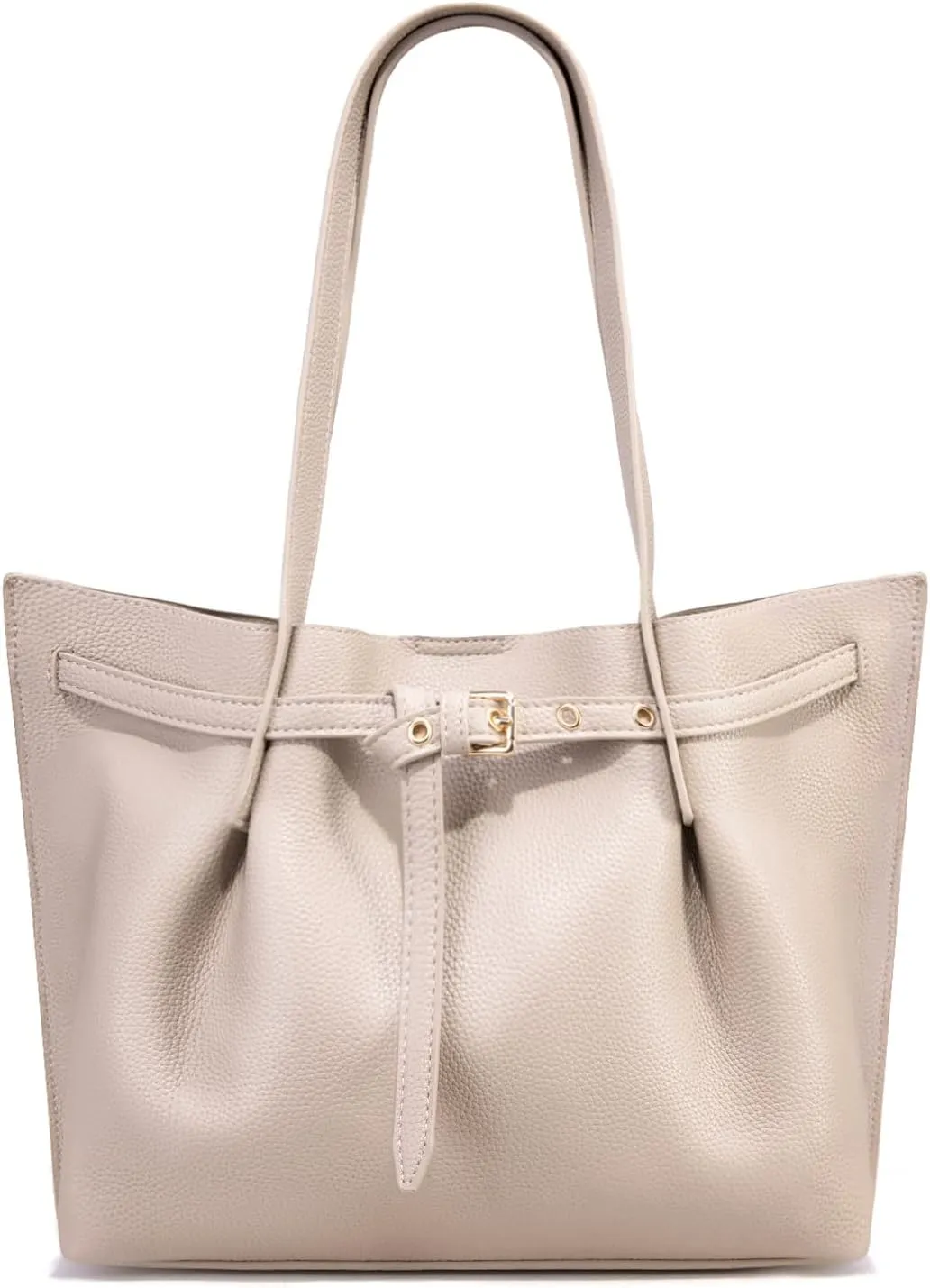 Montana West Tote Bag for Women Designer Purses and Handbags with Belted Detailing