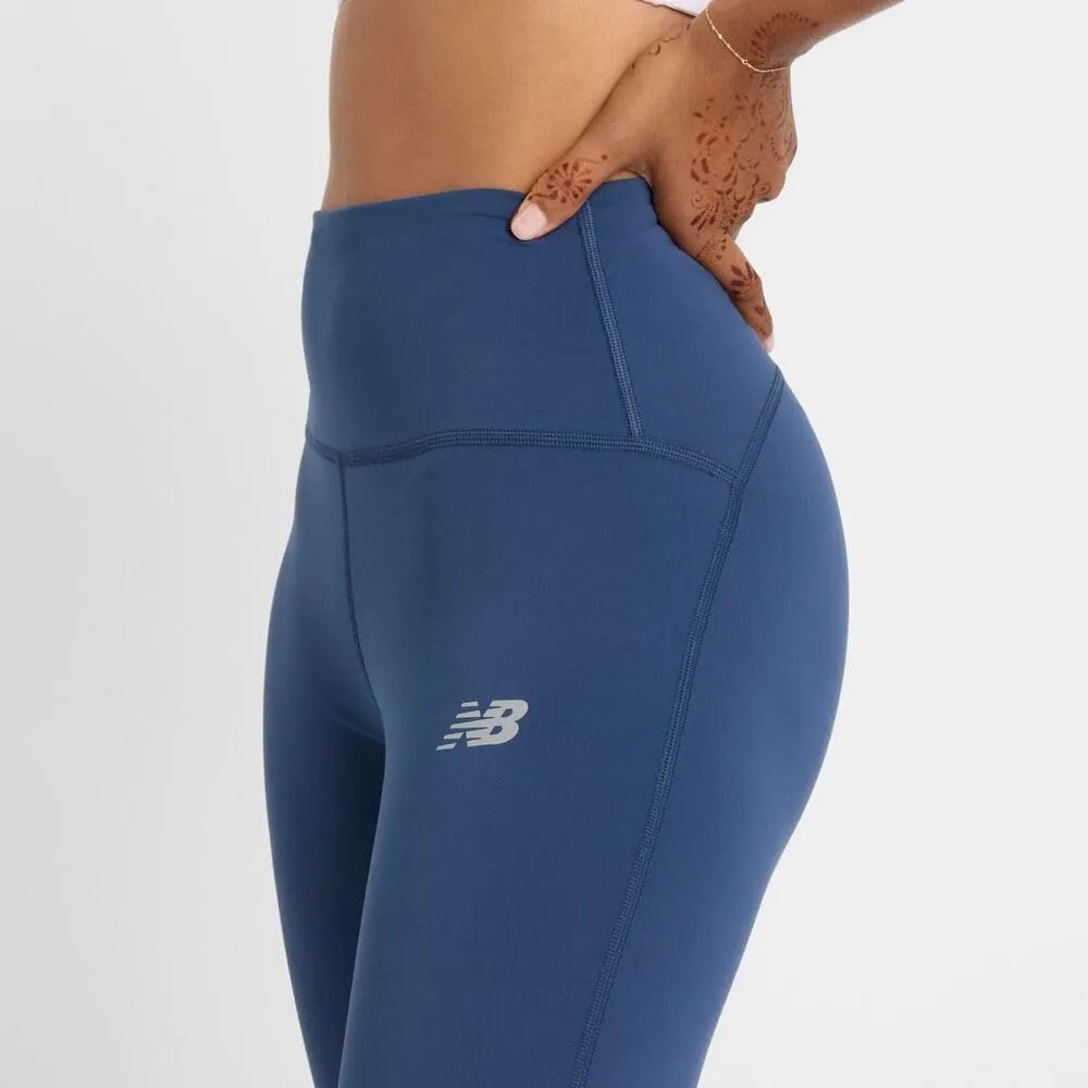 New Balance womens Nb Sleek High Rise Legging 27"
