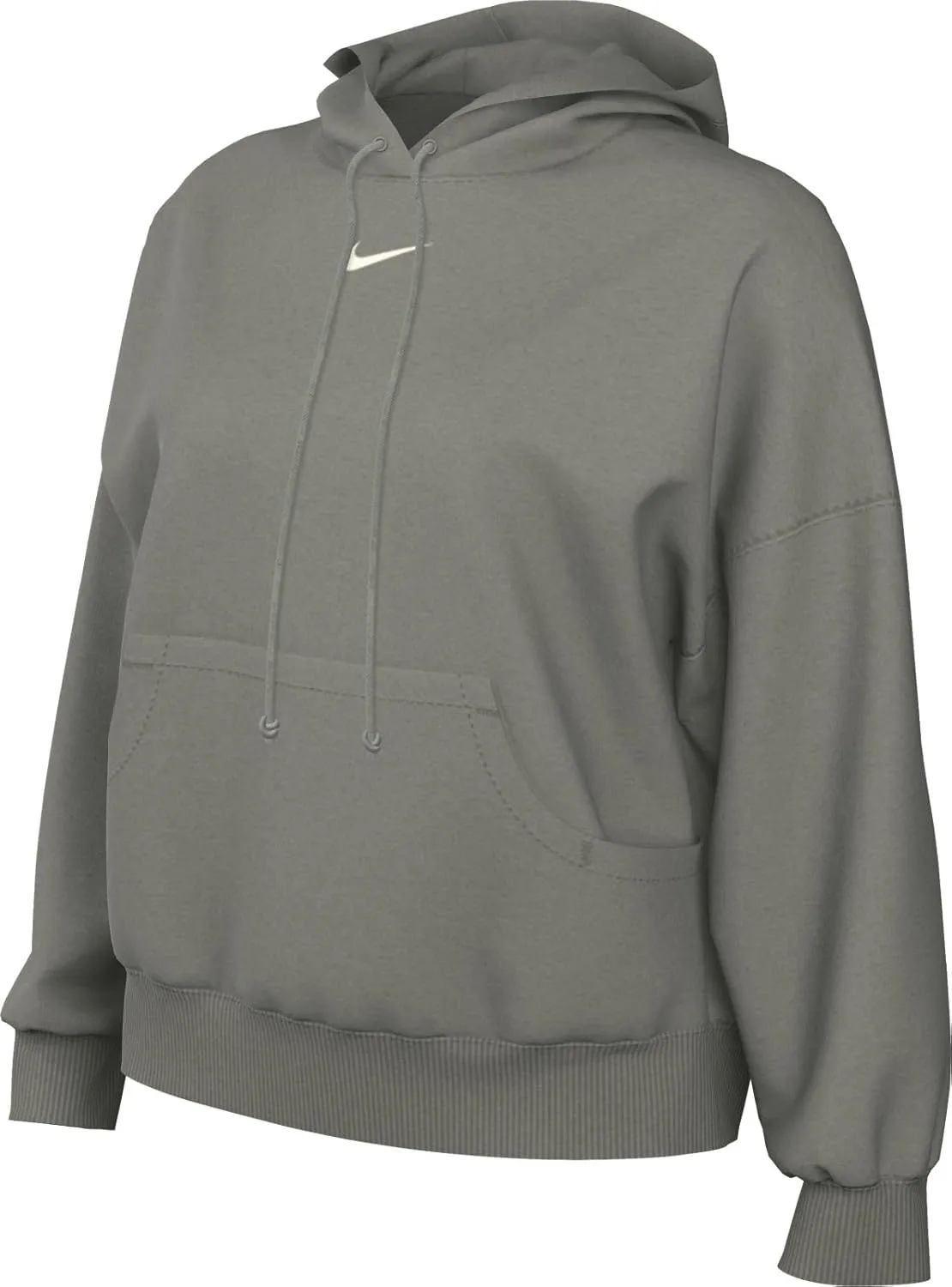 Nike Sportswear Phoenix Fleece Women's Over-Oversized Pullover Hoodie (DQ5858-320, Light Army/Sail) Size Medium