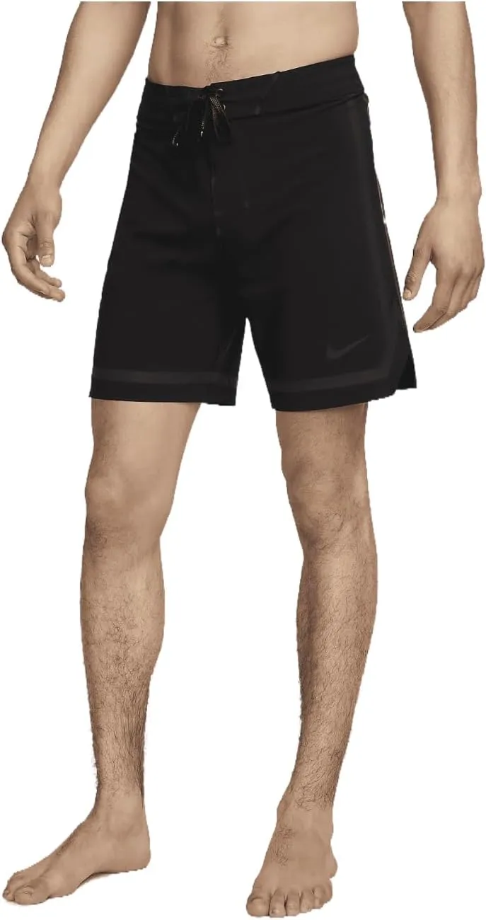Nike Swim Fadeaway Men's 7" Board Shorts (Black, NESSE504-001) Size 30