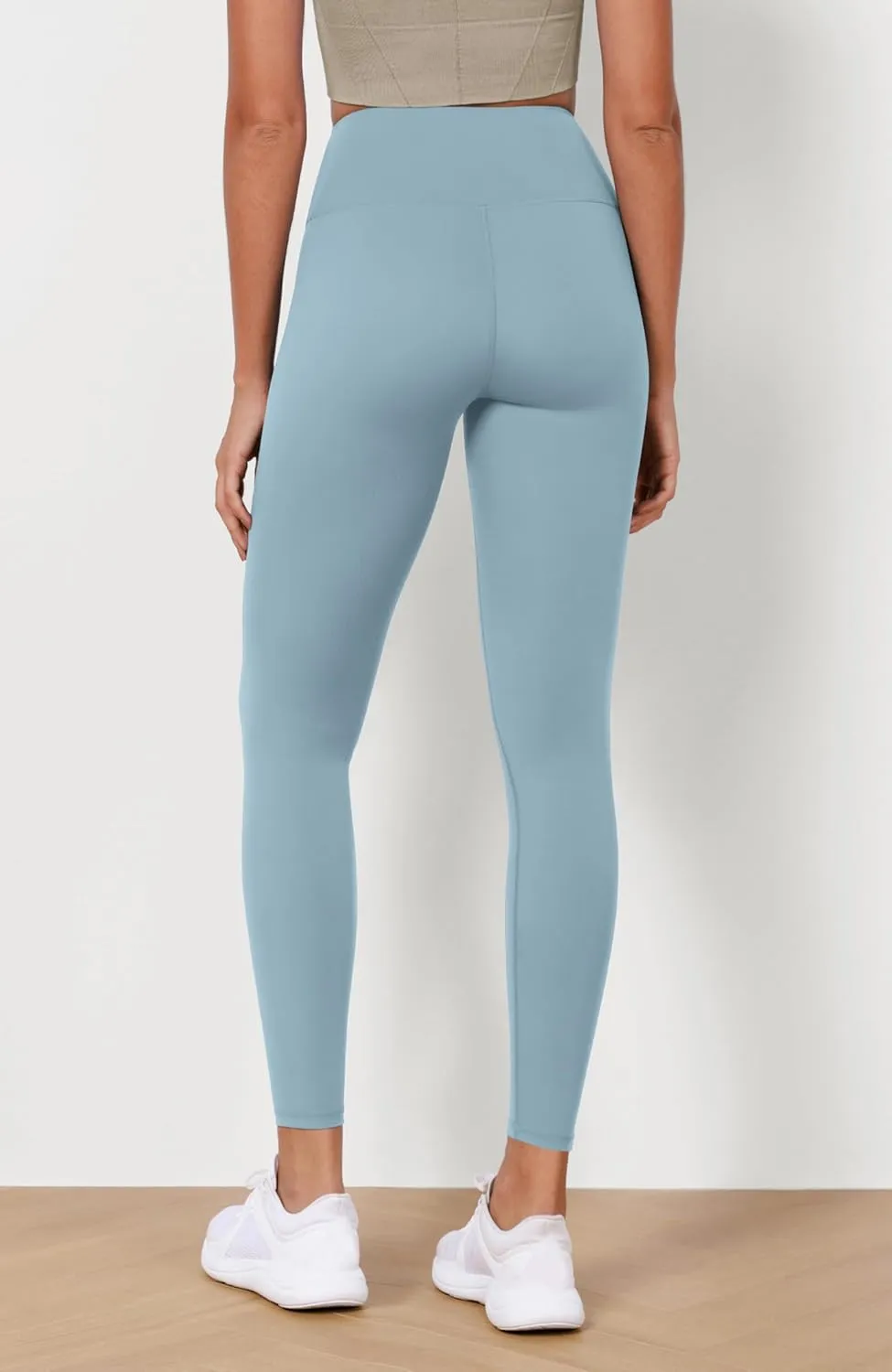 ODODOS Women's High Waist Workout Leggings 2-Pack Tummy Control Yoga Pants - 25" / 28" Inseam, ODLEX Fabric-Squat Proof