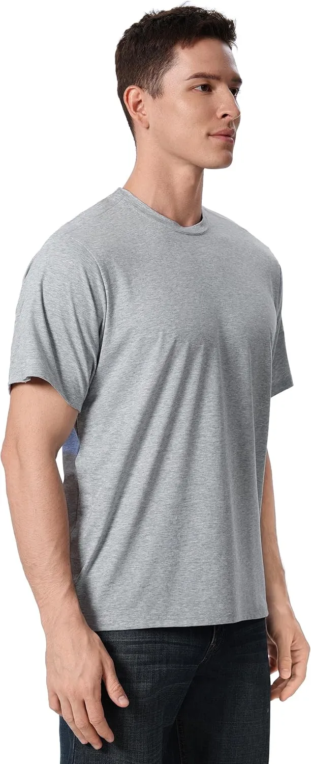 Post Shoulder Surgery Recovery Shirt with Magnetic Buttons for Women Crew Neck Tear Away Shirts for Shoulder Surgery for Men
