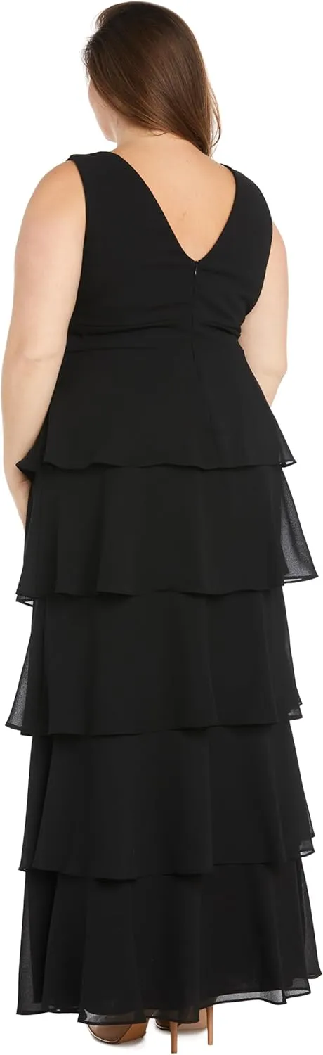 R&M Richards Women's Layered Allure Dress