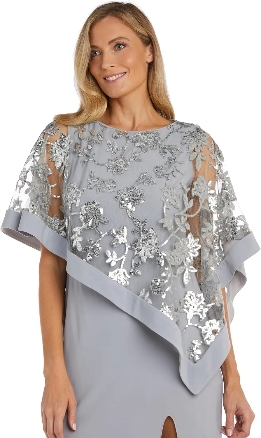 R&M Richards Women's Luna Shine Lace Gown