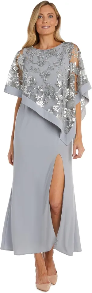 R&M Richards Women's Luna Shine Lace Gown