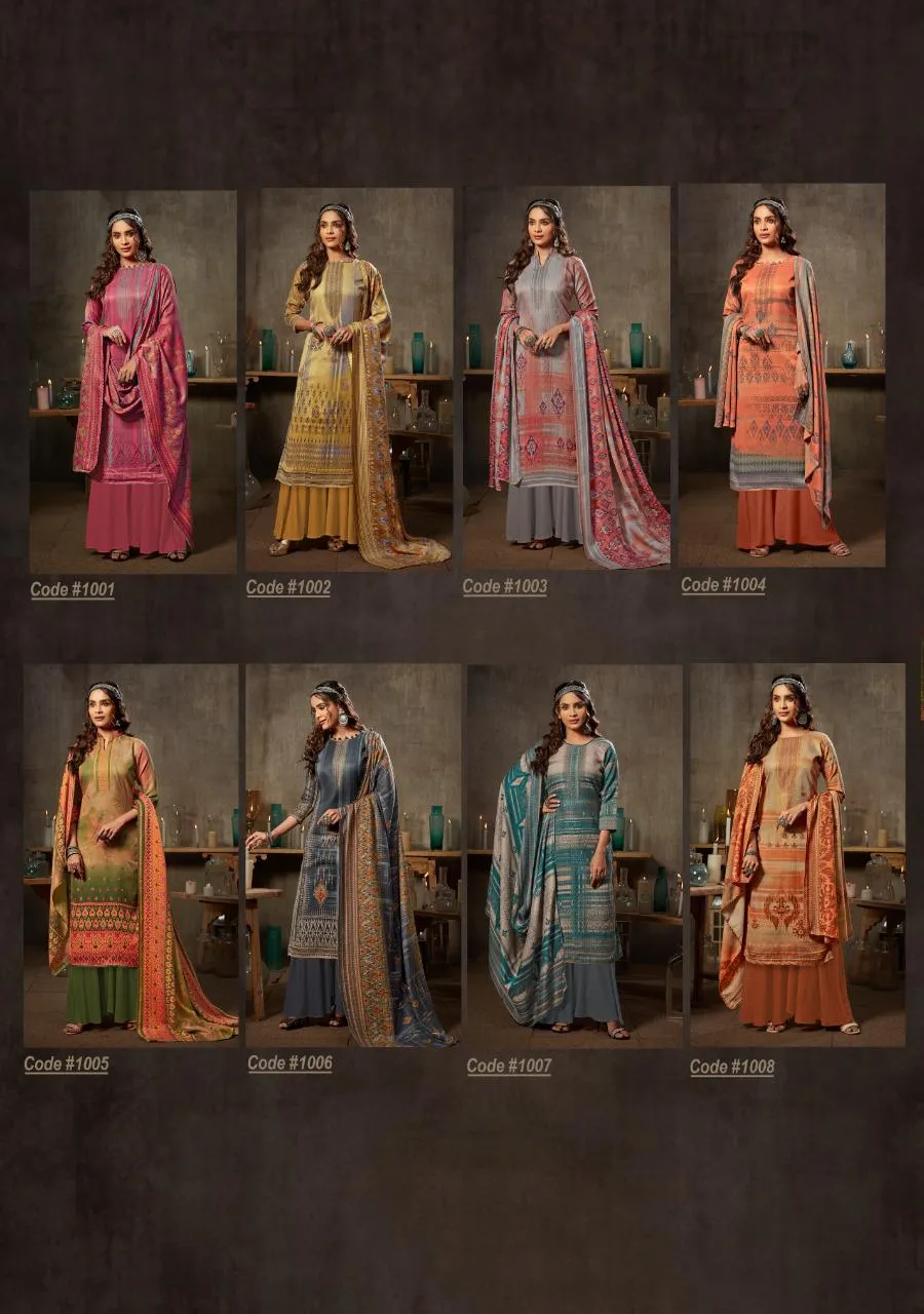 Roli Moli Creation Presents Silky Vol 6 Pashmina Printed Fancy Designer Salwar Kameez