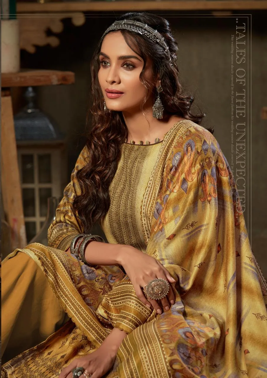 Roli Moli Creation Presents Silky Vol 6 Pashmina Printed Fancy Designer Salwar Kameez