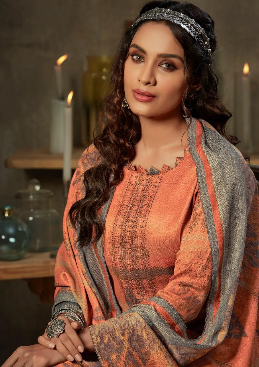 Roli Moli Creation Presents Silky Vol 6 Pashmina Printed Fancy Designer Salwar Kameez