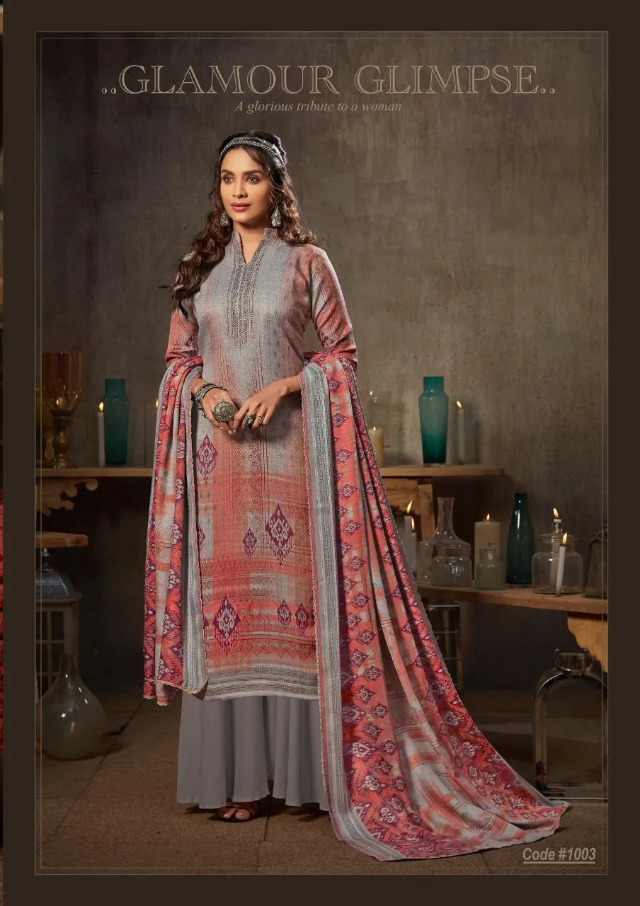 Roli Moli Creation Presents Silky Vol 6 Pashmina Printed Fancy Designer Salwar Kameez