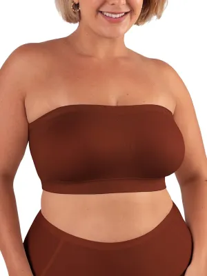 SHAPERMINT Strapless Bra - Bandeau top, Strapless Bras for Women, Plus Size Lingerie for Women, Free Clear Bra Straps