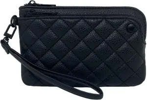 Steve Madden Women's Btrell Wristlet in Black Quilted
