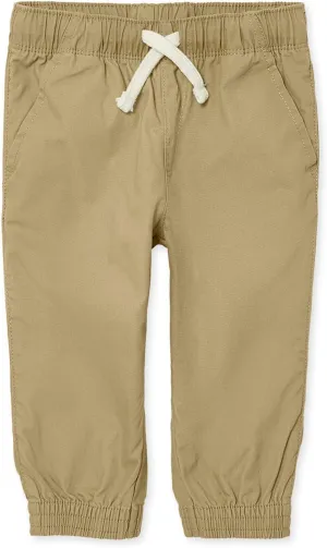 The Children's Place Baby Boys' and Toddler Stretch Pull on Jogger Pants