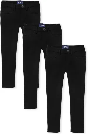 The Children's Place Girls' Ponte Knit Pull on Jeggings