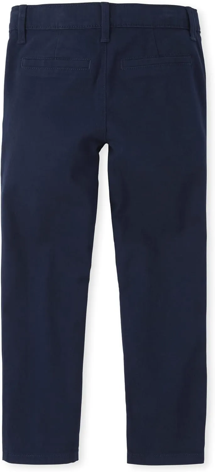 The Children's Place Girls' Toddler Uniform Bootcut Chino Pants