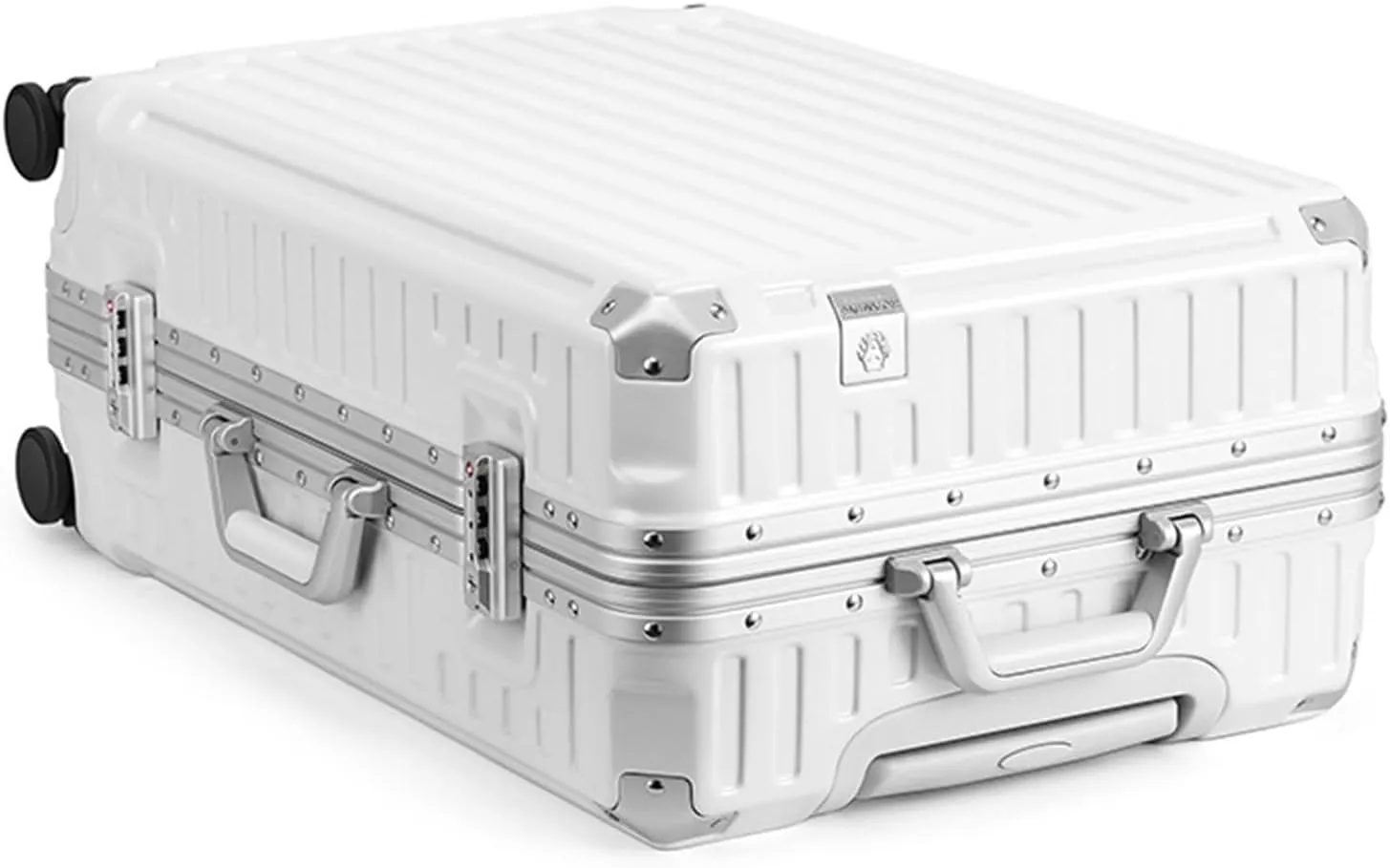 Travel Suitcase Hard Shell Checked Luggage With Aluminum FrameNo Zipper Suitcase With Spinner Wheels Carry-on Luggage (Color : F, Size : 26in)