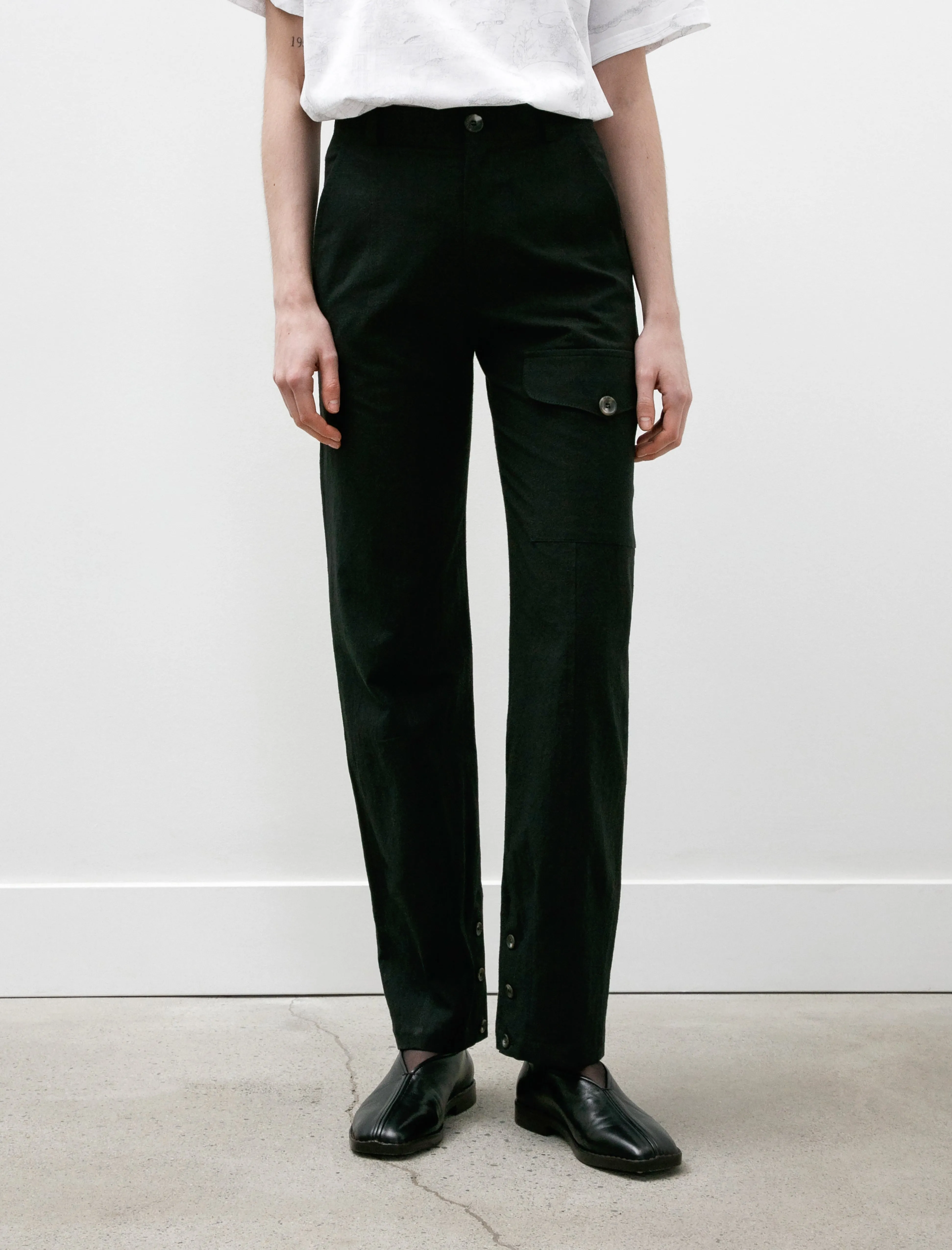 Utility Pant Cotton Hemp Black