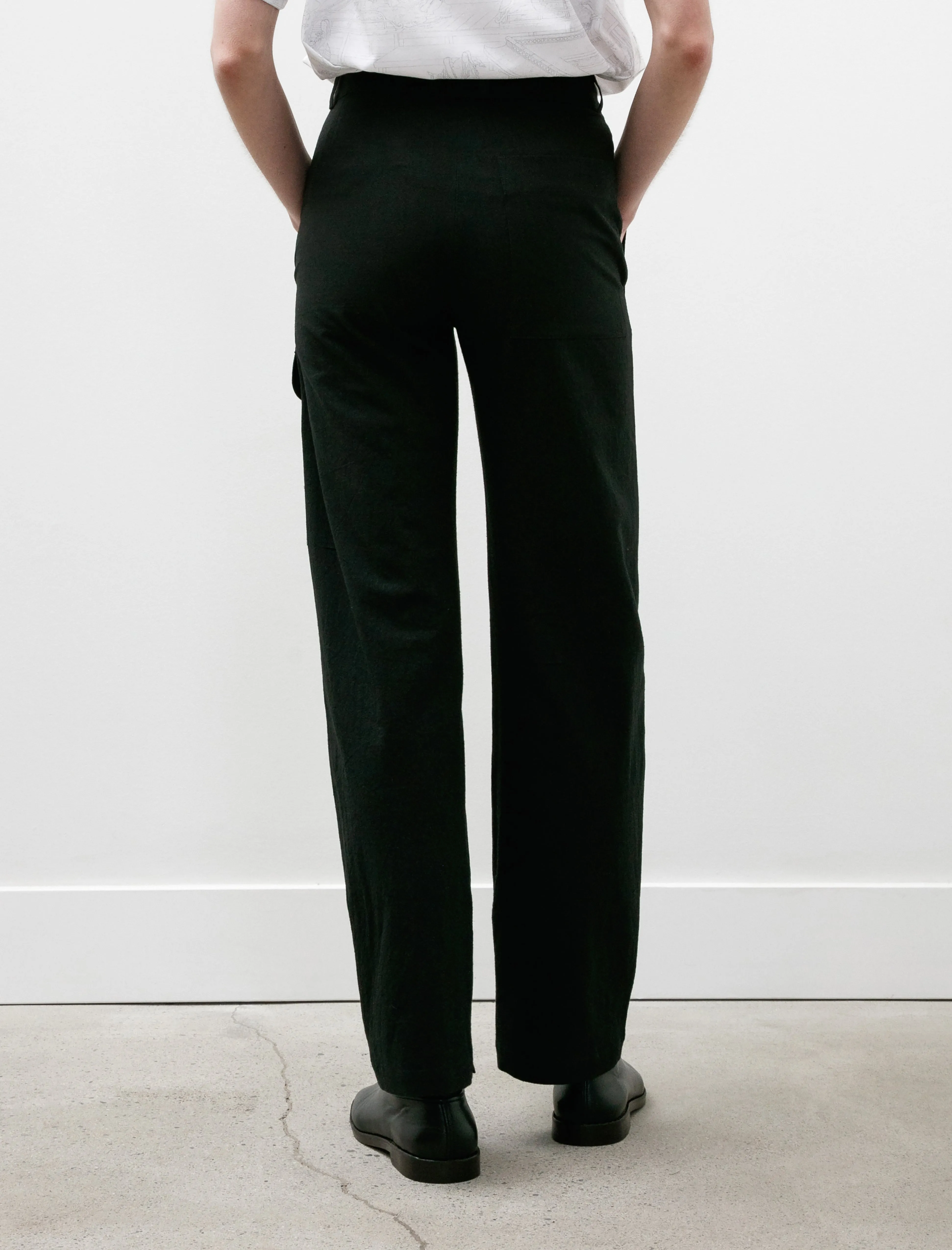 Utility Pant Cotton Hemp Black