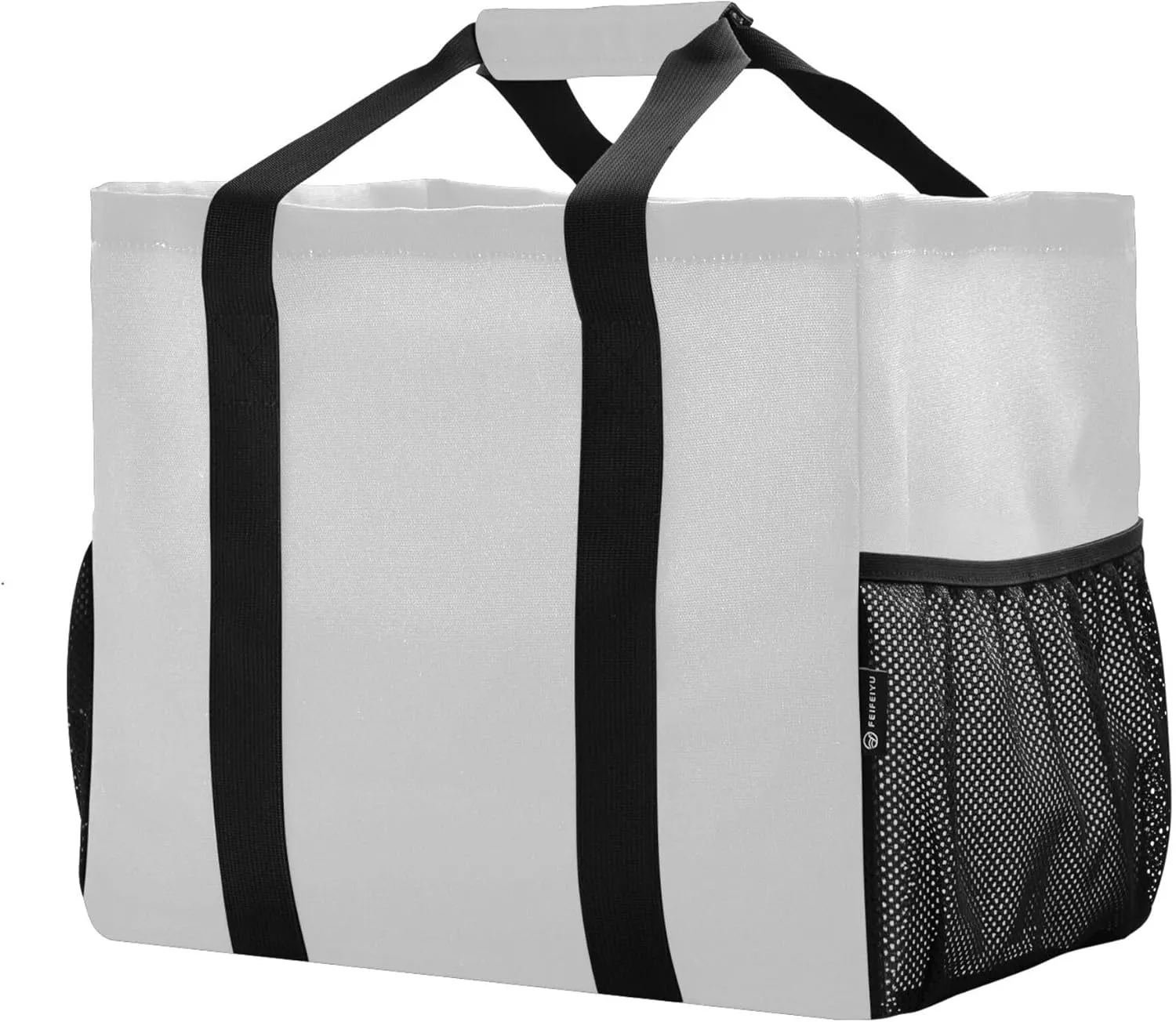 Utility Tote Bag Collapsable Beach Bag Waterproof Canvas Carrying Bag