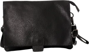 Vegan Leather Crossbody Shoulder Bag for Women  Medium Messenger Purse with Wristlet & Adjustable Strap  Tammy
