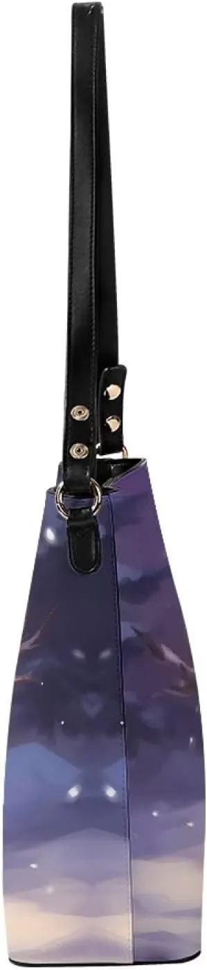 Waterproof Large Capacity Bucket Bags, Messenger Bag Shoulder Hobo Crossbody Bag Casual Colledge Shopping for Women