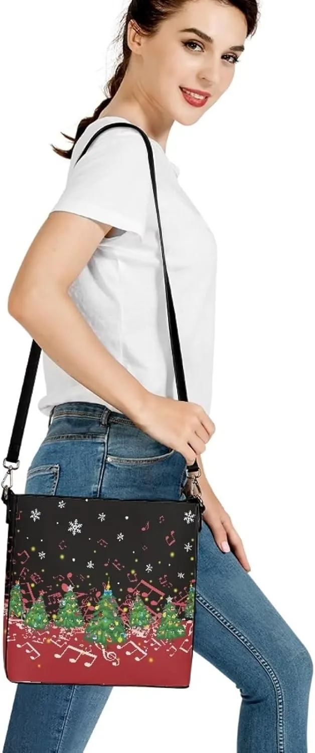 Waterproof Large Capacity Bucket Bags, Messenger Bag Shoulder Hobo Crossbody Bag Casual Colledge Shopping for Women
