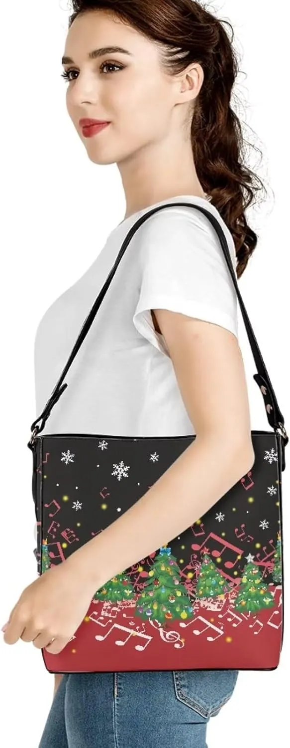 Waterproof Large Capacity Bucket Bags, Messenger Bag Shoulder Hobo Crossbody Bag Casual Colledge Shopping for Women