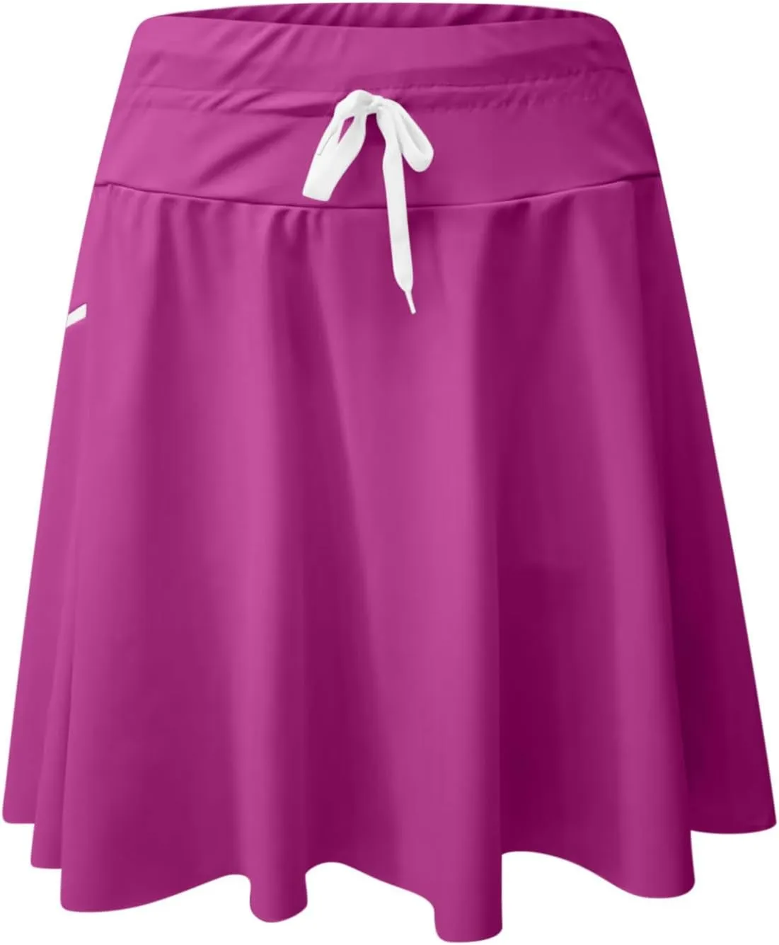Women's High Waisted 15'' Swim Skirt Liner Quick Dry Bathing Suit Y2k Tankini Swimsuit Bottoms with Zipper Pockets 2025