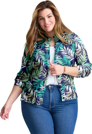 Women's Plus Size Signature Fine Gauge Cardigan