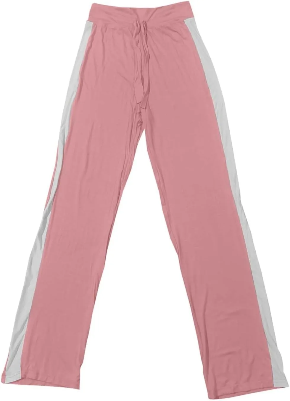Women's Sweatpant Yoga Leggings Side Striped High Waist Stretch Slim Comfy Jogger Gym Sport Workout Pants Trousers