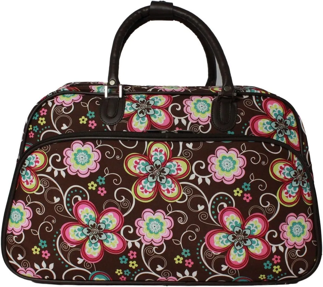World Traveler Animal Prints 21-inch Carry-on Shoulder Duffel Bag