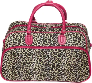 World Traveler Animal Prints 21-inch Carry-on Shoulder Duffel Bag