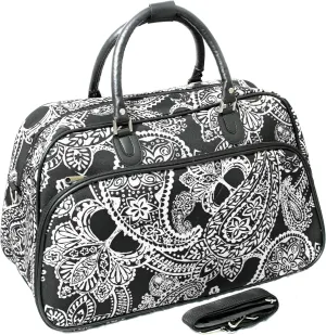 World Traveler Paisley 21-inch Carry-on Shoulder Duffel Bag
